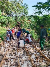 Gotong Royong Warga Bengle II, Cor Rabat Beton Secara Swadaya